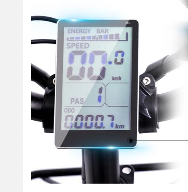 Compteur de vélo à écran LCD M5 pour vélo électrique Lankeleisi S600 / T8