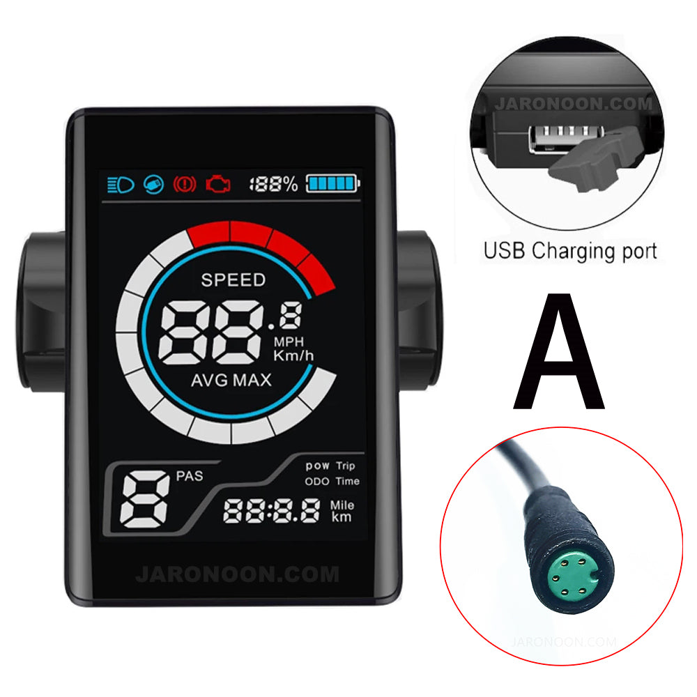 UKS2 Intelligent LCD Display for CMACEWHEEL Electric Bike