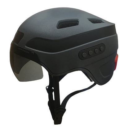 Casque intelligent avec appels Bluetooth améliorés HA03D, caméra enregistreur de conduite intégrée HD 1080P, visière amovible, clignotant arrière