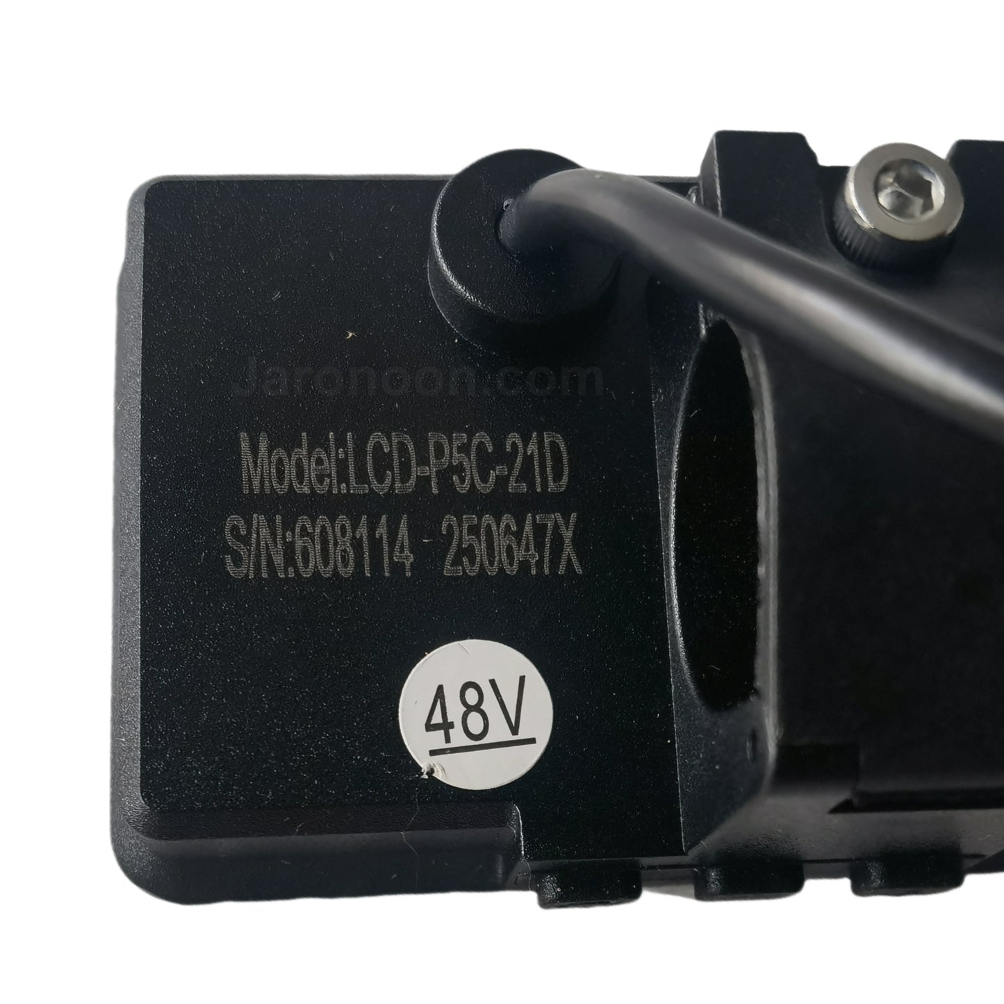 LCD-P5C-21D E-Bike Smart Display Meter | 48V, IP67 Waterproof, SM 5+3 Core(50.8x38mm)