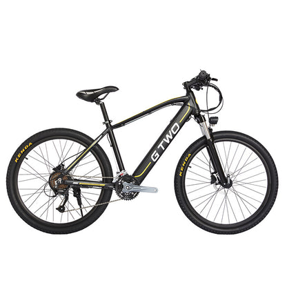 G2 27.5 Inch Mountain Bike 48V 9.6Ah Dold Lithium Battery 350W Pedal Assist Electric Bicycle Lockable Suspension Fork