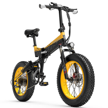 Lankeleisi X3000plus 1000W pliant E-bike 48V 14.5A/17.5A Vélo électrique de neige 20 pouces Mountain Bike Front > Suspension complète