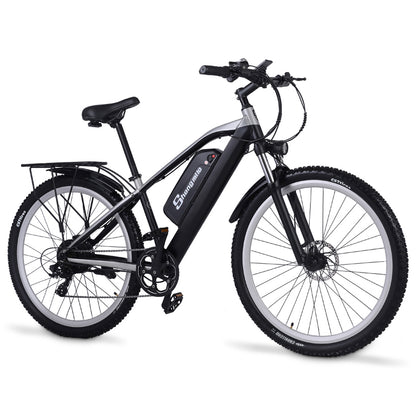 M90 Adulte Electric Bike 29 pouces Mountain Bike 48V 17Ah Batterie de lithium amovible Front > Arrière hydraulique Brake