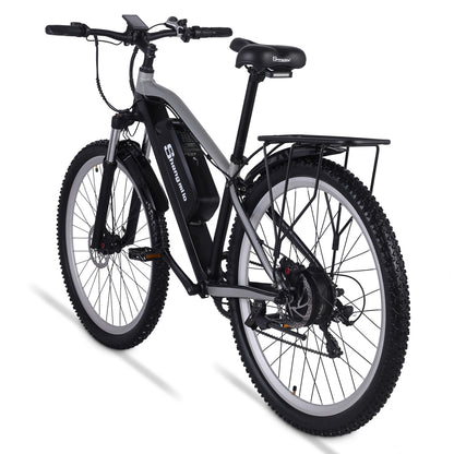 M90 Adulte Electric Bike 29 pouces Mountain Bike 48V 17Ah Batterie de lithium amovible Front > Arrière hydraulique Brake